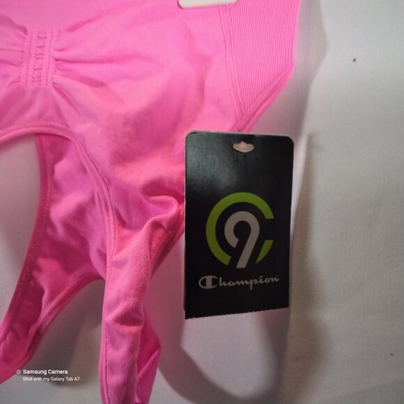 Champion C9 Girls' Seamless Racerback Sports Bra - L (10-12) Pink or Black NWT - Picture 6 of 10